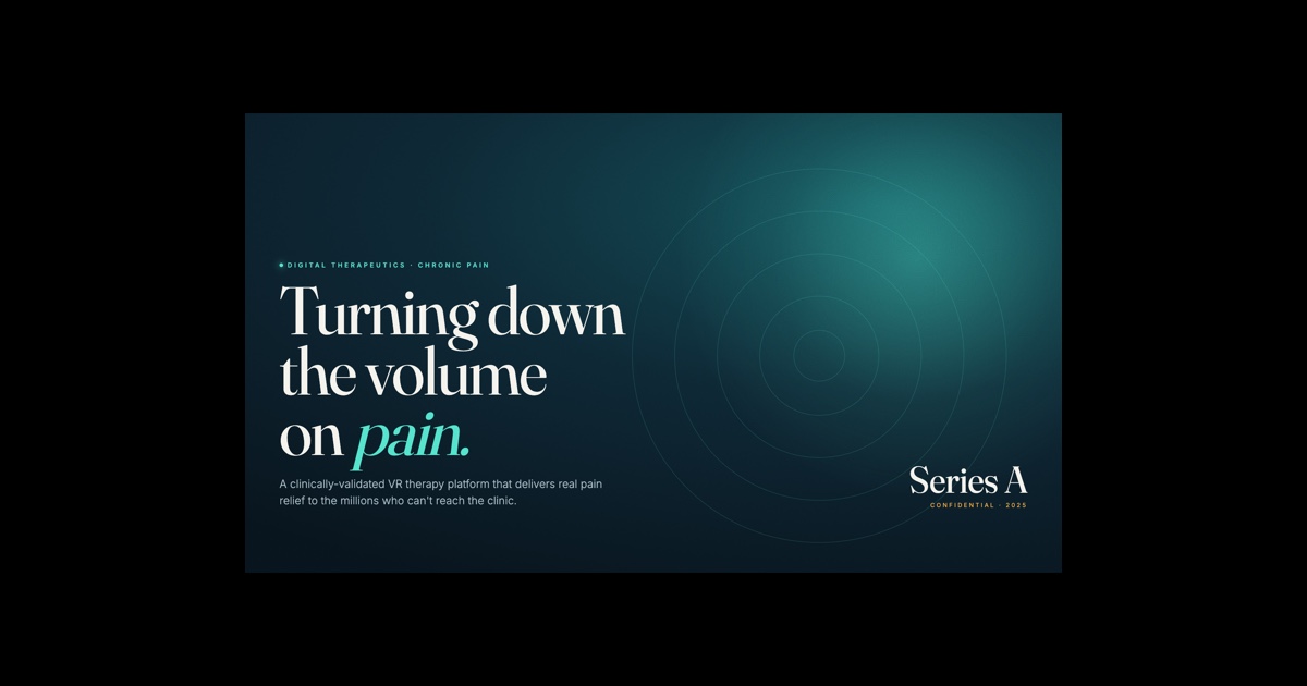 A slide deck designing itself on screen, slide by slide
